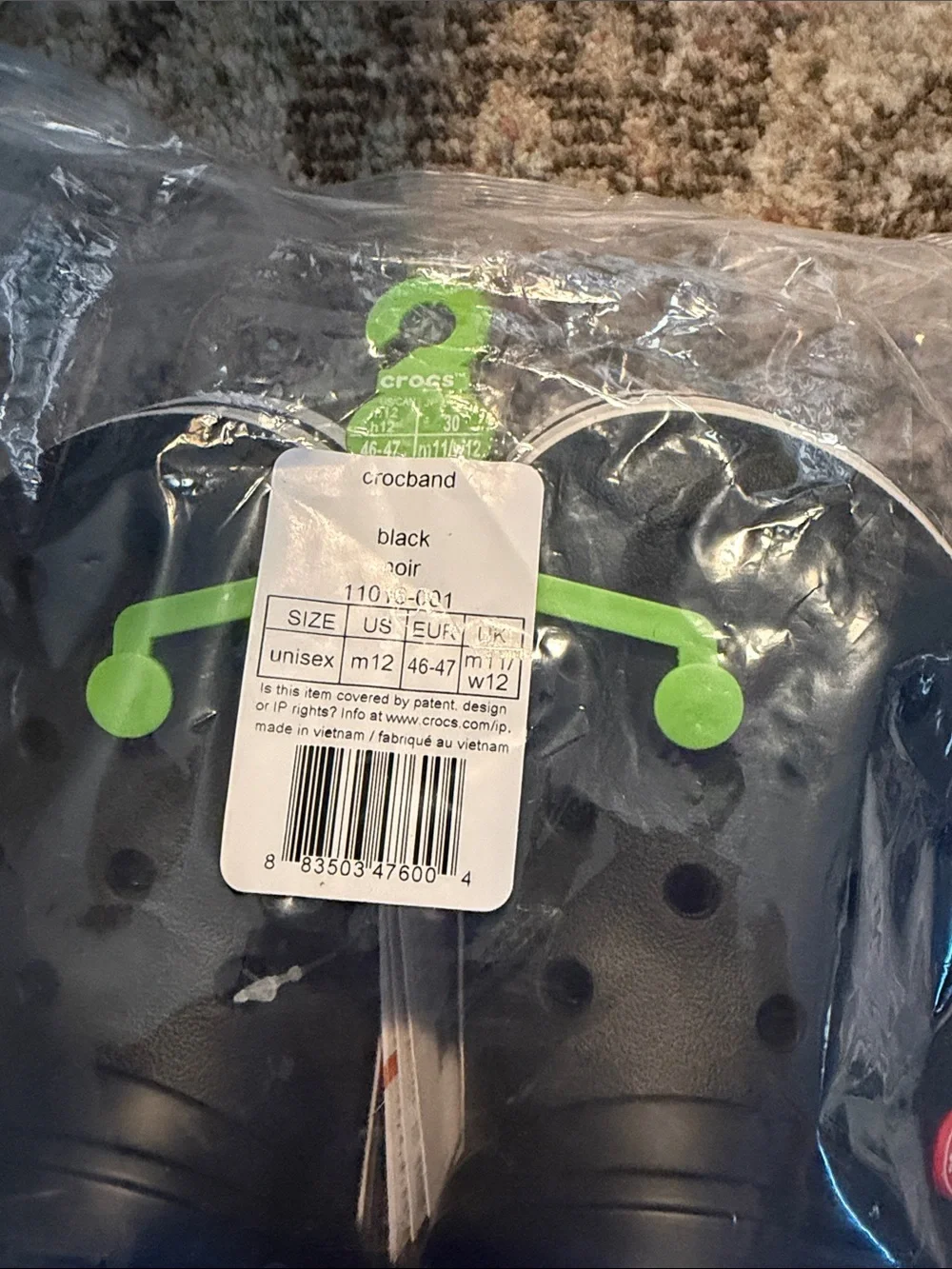 CROCS platform Clog in Black - Picture 2 of 3